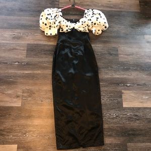 VINTAGE PUFF SLEEVES GUNNE SAX DRESS